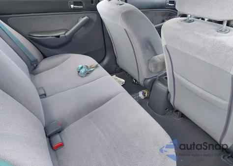 2002 Honda Civic Lx из США, поврежденный, VIN 2HGES16642H557768